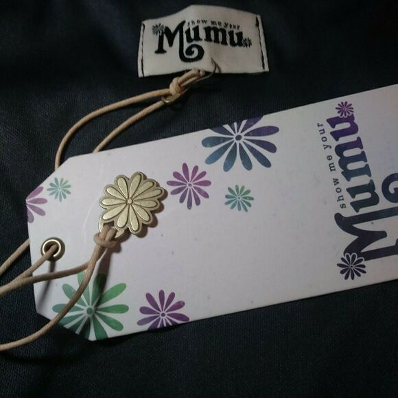 Show Me Your MuMu Top Blouse Large Gold Silver Colorblock Sequins Lola - Picture 3 of 3